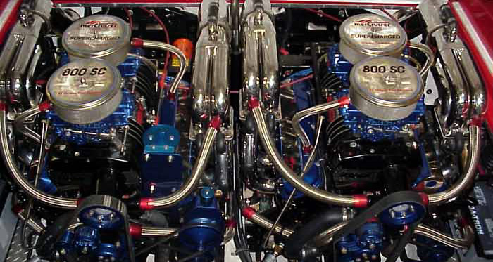 Performance hose for marine engine
