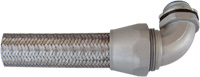 Over Braided Interlocked Liquid Tight Conduit and Braided Conduit Fittings for industry control cable