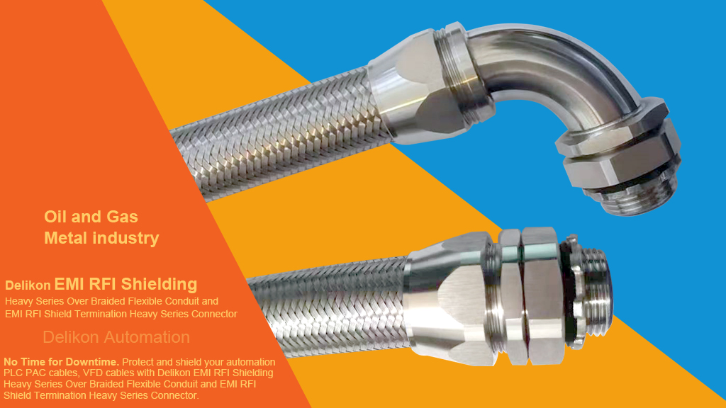 Delikon, experts in the manufacture of heavy series over braided flexible conduit and fittings for industry automation power and data cables protection. Our flexible conduit systems offer reliable cable protection solutions for PLC, sensors, machining centers, industry robot and other demanding industrial applications.