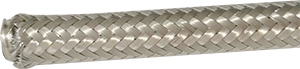 Delikon provides a complete range of high performance High Temperature EMI RFI Shielding Small Bore Heavy Series Over Braided Flexible Stainless Steel Conduit and Heavy Series Stainless Steel Connector for mechanical protection as well as emi rfi shielding of sensor cables and wirings for continuous casters, hot rolling mills, processing line and oil and gas industry.